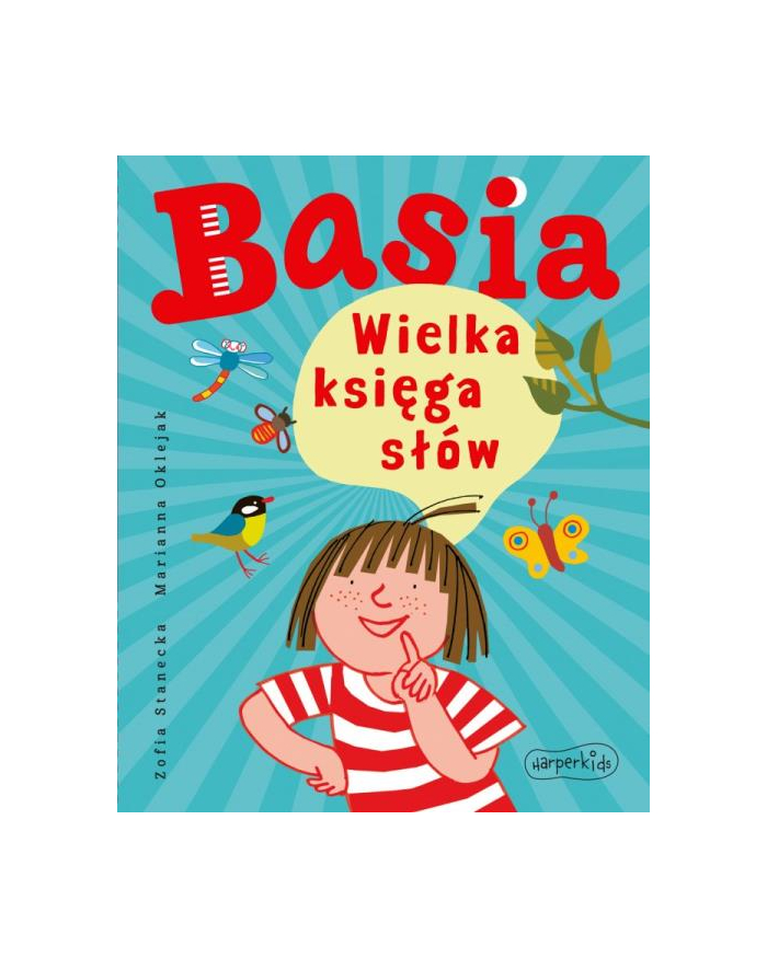 harpercollins Książeczka Basia. Wielka księga słów główny