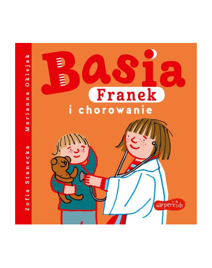 harpercollins Książeczka Basia, Franek i chorowanie główny