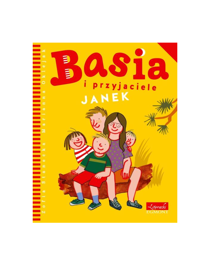 harpercollins Książeczka Basia i przyjaciele. Janek główny