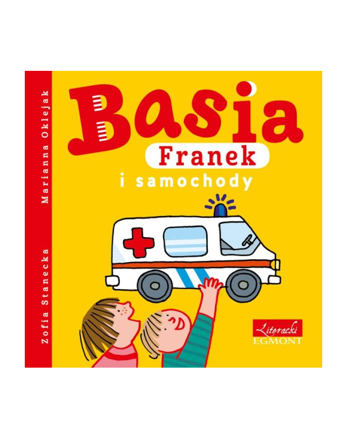 harpercollins Książeczka Basia, Franek i samochody główny