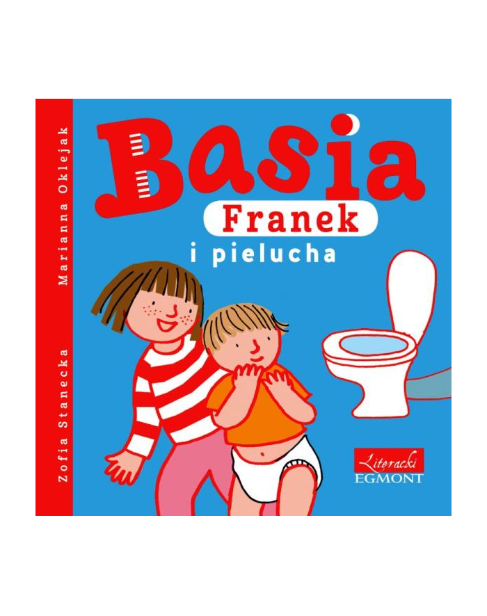 harpercollins Książeczka Basia, Franek i pielucha główny
