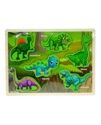 adar Układanka puzzle drewniane Dinozaury 570276