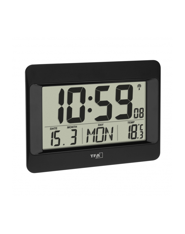 Tfa Dostmann Radio Controlled Clock With Temperature (60451901) główny