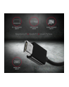 axagon Adapter FullHD, wyjście audio, micro USB złącze zasilania RVH-VGAN, HDMI -> VGA - nr 6