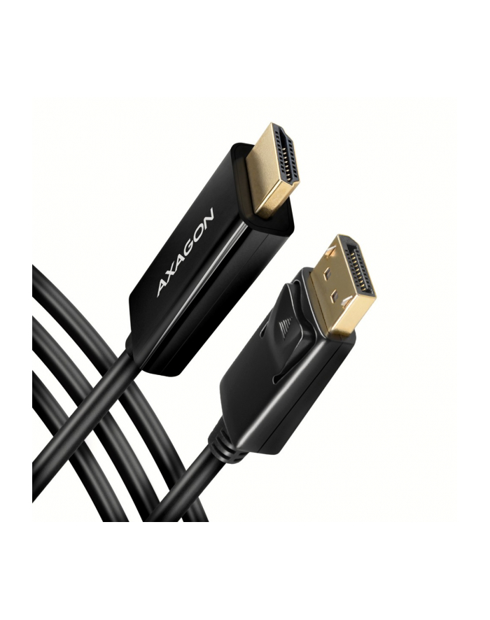 axagon Adapter aktywny DisplayPort HDMI 1.4 kabel 1,8m 4K/30Hz, RVD-HI14C2 główny