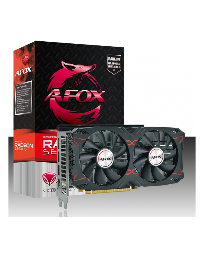 afox Karta graficzna - Radeon RX 5500XT 8GB GDDR6 128BIT HDMI 3xDP ATXDUAL FAN główny