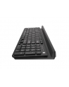 natec Klawiatura Felimare US bluetooth + 2.4GHz Slim, uchwyt na        telefon/tablet czarna - nr 26