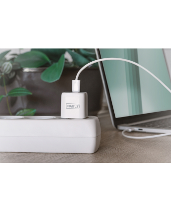 digitus Ładowarka sieciowa mini zasilacz 1x USB-C PD 3.0 20W Biała