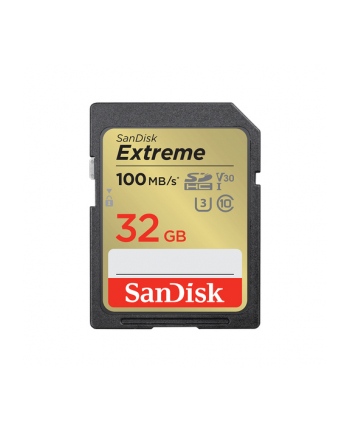 Sandisk 32GB Extreme PLUS (SDSDXWT-032G-GNCIN) 100 MB/s Class 10, UHS-I U3 V30