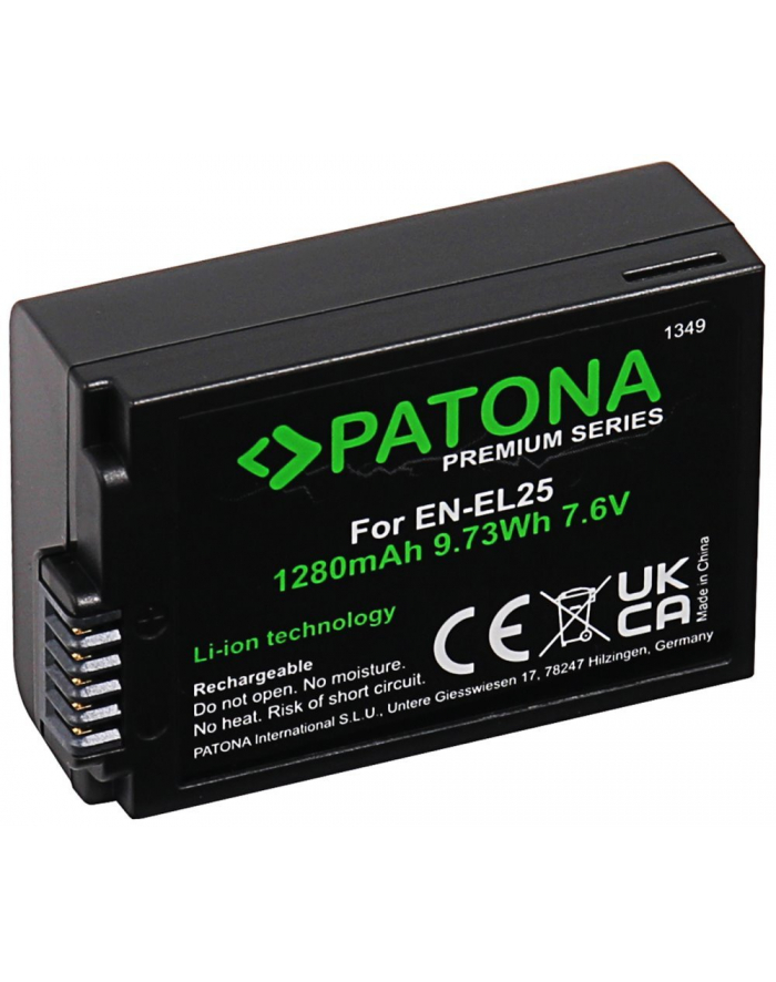 Akumulator Patona Zamiennik Nikon En-El25 Platinium główny