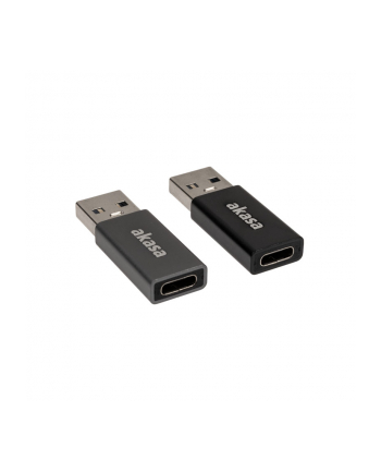 AKASA  ADAPTER USB USB-A - USB-C (AK-CBUB61-KT02) (AKCBUB61KT02)  (AKCBUB61KT02)