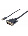 MANHATTAN PRZEJŚCIÓWKA, ADAPTER DVI, USB-C™  152457 USB TYP C AUF DVI-KABEL STECKER/STECKER 1080P-AUSGANGSSIGNAL 2 M SCHWARZ, [1X ZŁĄCZE MĘSKIE USB-C™ - nr 13