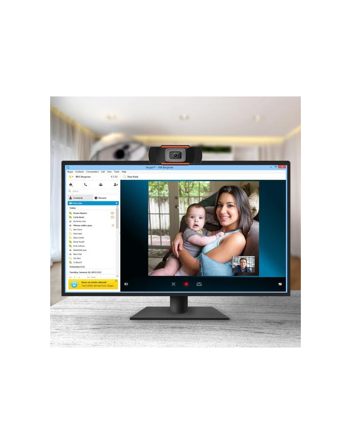 PLATINET 720p (PCWC720) Czarna główny