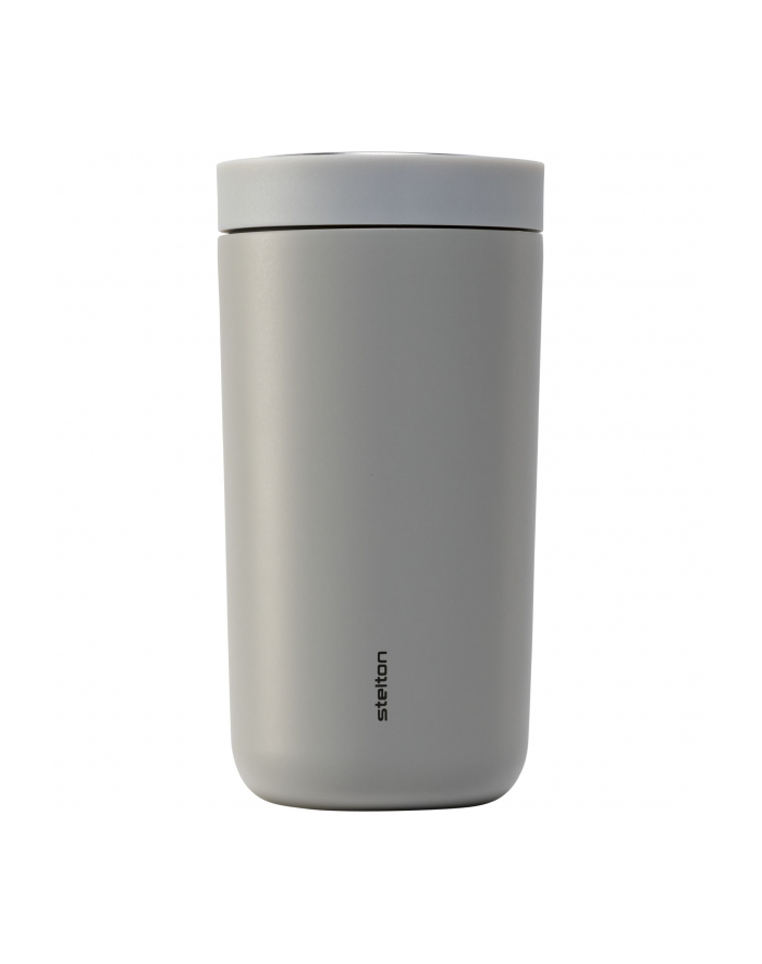 Stelton Kubek Termiczny To-Go Click 200Ml Matowy Jasnoszary Z Podwójnej Stali główny