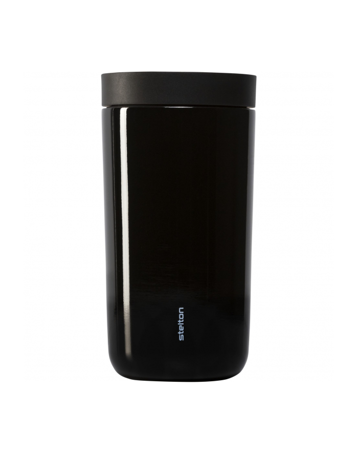 Stelton Kubek termiczny To-Go Click 200Ml czarny z podwójnej stali 6751 główny