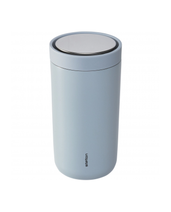 Stelton Kubek termiczny To-Go Click 200Ml błękitny z podwójnej stali 67527