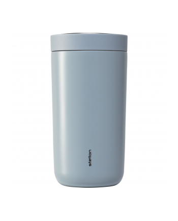 Stelton Kubek termiczny To-Go Click 200Ml błękitny z podwójnej stali 67527