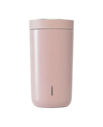 Stelton Kubek termiczny To-Go Click 200Ml jasnoróżowy z podwójnej stali 67536