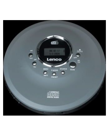 Lenco CD-400GY - discman CD/MP3 i radio DAB+/FM