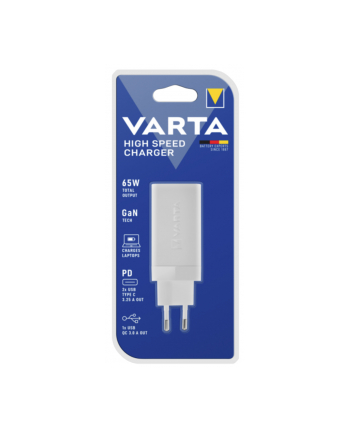 VARTA power adapter - USB 2 x USB-C 65 Watt