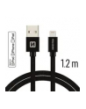Swissten Kabel USB - Lightning 1,2m Czarny (71524201) - nr 1