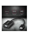 axagon Adapter FullHD, wyjście audio, micro USB złącze zasilania RVH-VGAN, HDMI -> VGA - nr 4