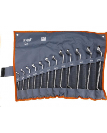 Extol Premium Klucze oczkowe 12 szt. 6233 nr 1