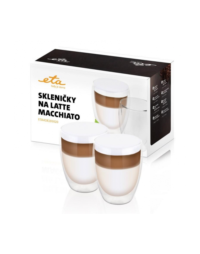 Szklanki do  latte macchiato ETA 4181 93020 Szklana główny
