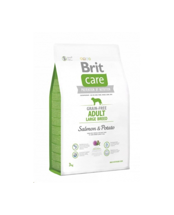 Brit Care Grain Free Adult Large Breed Salmon&Potato 3 Kg