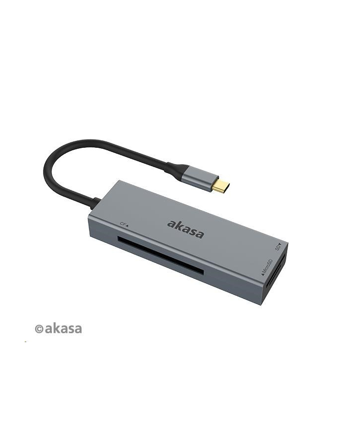 Akasa CZYTNIKA KART AK-CR-09BK 3-IN-1 (CF, SD, MICROSD) (0000057170) główny