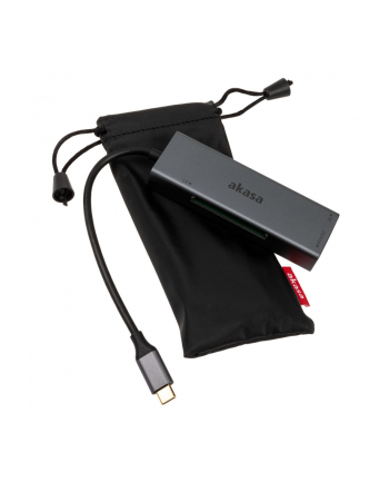 Akasa CZYTNIKA KART AK-CR-09BK 3-IN-1 (CF, SD, MICROSD) (0000057170) nr 1