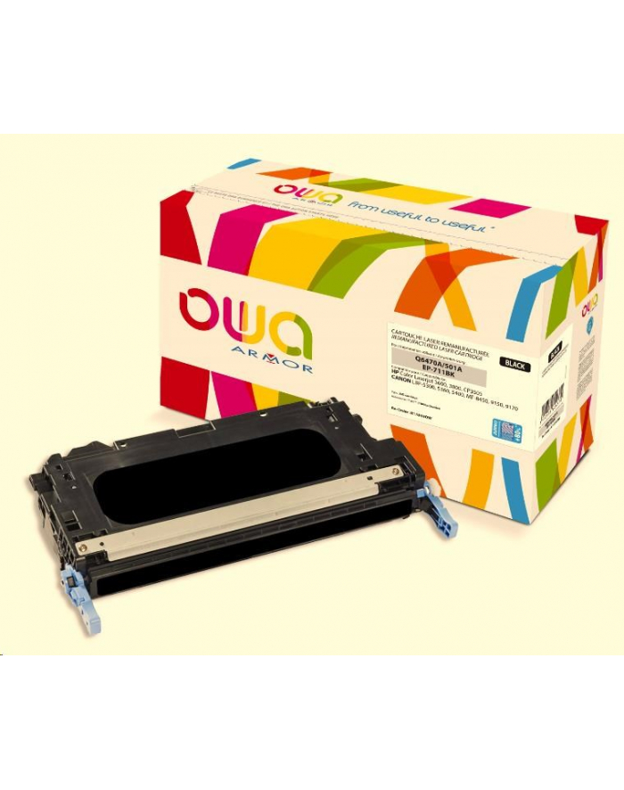 OWA ARMOR TONER Q6470A BLACK (K15518OW) HP Color Laserjet 3600, 3800, CP3505, 11000 Stran, Q6470A główny