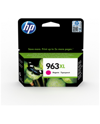 Hewlett-Packard HP oryginalny ink / tusz 3JA28AE#301, 963XL, magenta, blistr, 1600s, 22.92ml, high capacity, Officejet Pro 9012, 9014, 901 (3JA28AE301