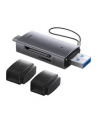 Baseus Lite Series adapter czytnik kart SD/TF USB Typ A/USB Typ C szary (WKQX060113) - nr 16
