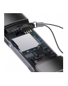 Baseus Lite Series adapter czytnik kart SD/TF USB Typ A/USB Typ C szary (WKQX060113) - nr 5