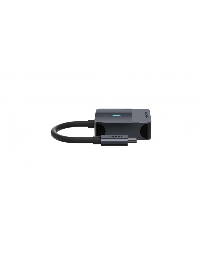 Redukcja Rapoo USB-C/VGA (UCA-1003) Czarna główny