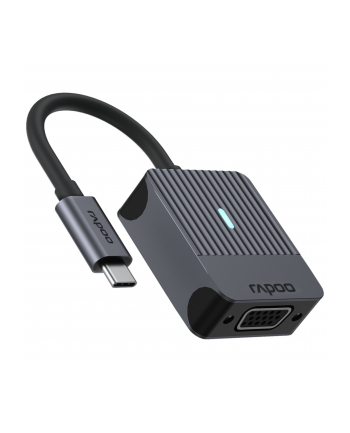 Redukcja Rapoo USB-C/VGA (UCA-1003) Czarna