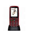 Telefon komórkowy dla seniorów z podstawką ładującą Evolveo EG Czerwony EP-550-EGR - nr 1