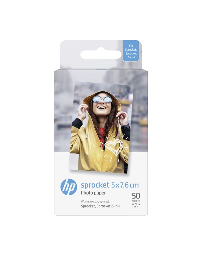HP Sprocket Zink Paper 2x3'' - 50 szt. główny