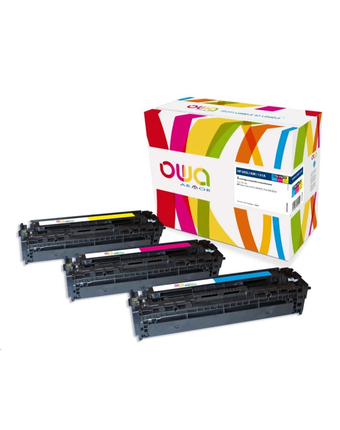 OWA ARMOR TONER U0SL1AM CMY (3x1800 stron) główny