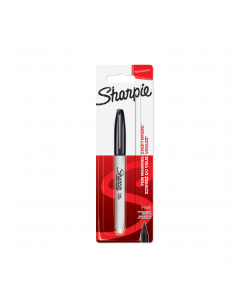 Marker permanentny Sharpie Fine - blister 1szt (czarny) F 1 0mm 1985857