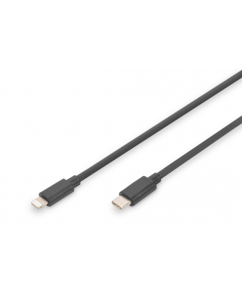 DIGITUS USB C to Lightning Spring cable MFI C94 TPU USB 2.0 PD20W Max 1m