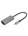 DIGITUS USB-C - DP Adapter 20cm 8K/30Hz silver aluminum housing - nr 11