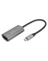 DIGITUS USB-C - DP Adapter 20cm 8K/30Hz silver aluminum housing - nr 1