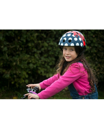 Kask dziecięcy HORNIT PolkaDot S 48-53cm POS805