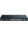 D-LINK 26-Port Layer2 PoE+ Gigabit Smart Managed Switch 24x 10/100/1000Mbps TP RJ-45 PoE Port 802.3at Power-over-Ethernet - nr 11