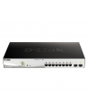 D-LINK 10-Port Layer2 PoE+ Smart Managed Gigabit Switch 8 x 10/100/1000Mbps TP RJ-45 PoE Port Port 1-8 802.3at Power-over-Eth - nr 13