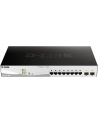 D-LINK 10-Port Layer2 PoE+ Smart Managed Gigabit Switch 8 x 10/100/1000Mbps TP RJ-45 PoE Port Port 1-8 802.3at Power-over-Eth - nr 17
