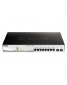 D-LINK 10-Port Layer2 PoE+ Smart Managed Gigabit Switch 8 x 10/100/1000Mbps TP RJ-45 PoE Port Port 1-8 802.3at Power-over-Eth - nr 9