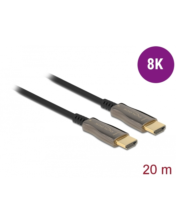 Kabel Delock HDMI - HDMI 20m czarny (84038) główny